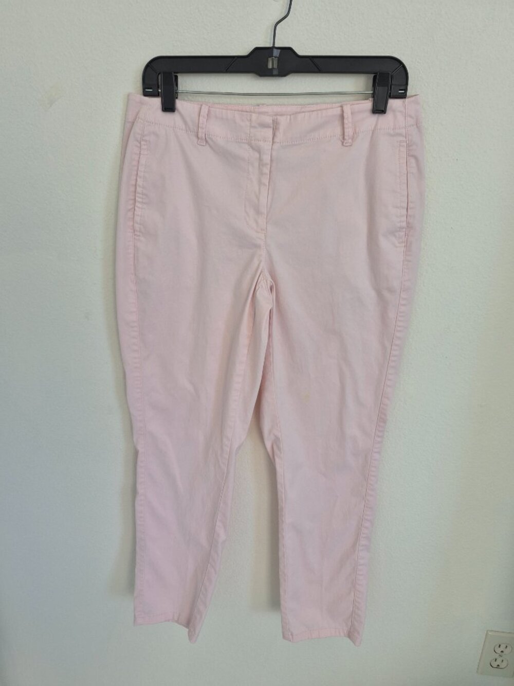 J. Jill pink live-in chinos, Size 8